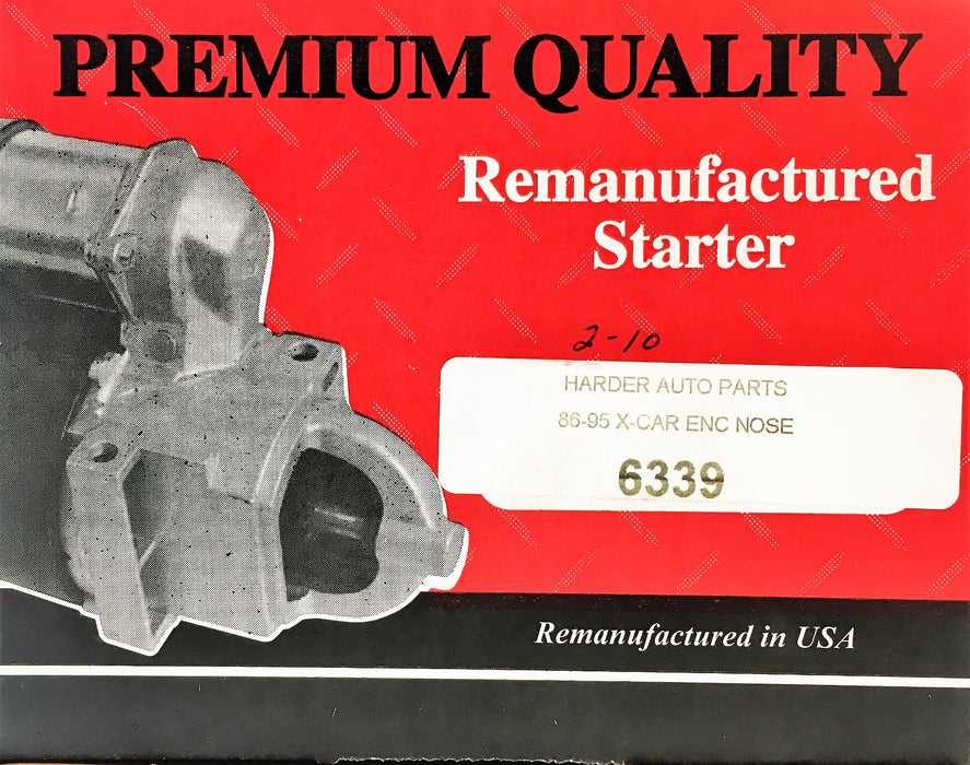 Premium Quality Starter 6339 REMANUFACTURED