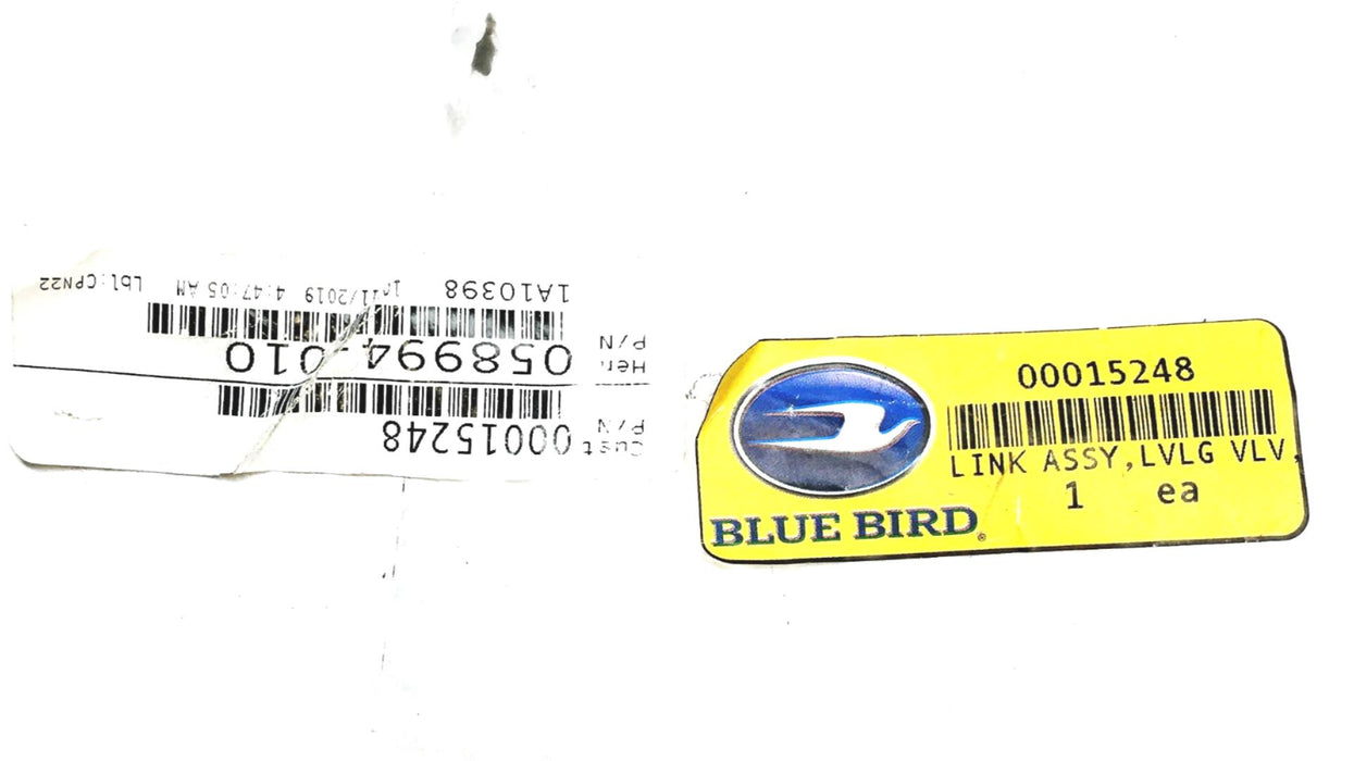 Blue Bird Leveling Valve Link Assembly 058994-010 NOS