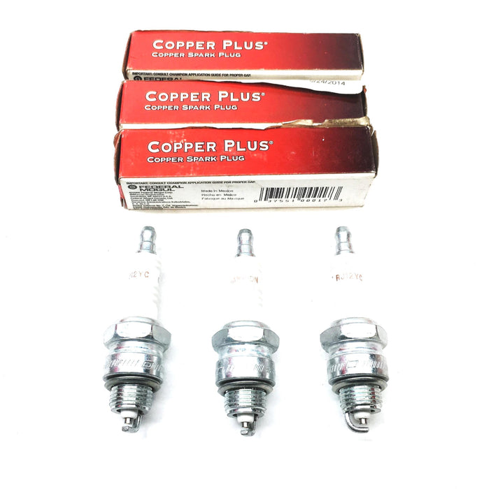 Champion Copper Plus Spark Plug RJ12YC [Lot of 3] NOS