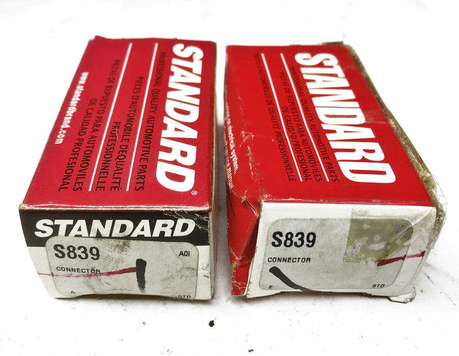 Standard Motor Products Pigtail S839 [Lot of 2] NOS