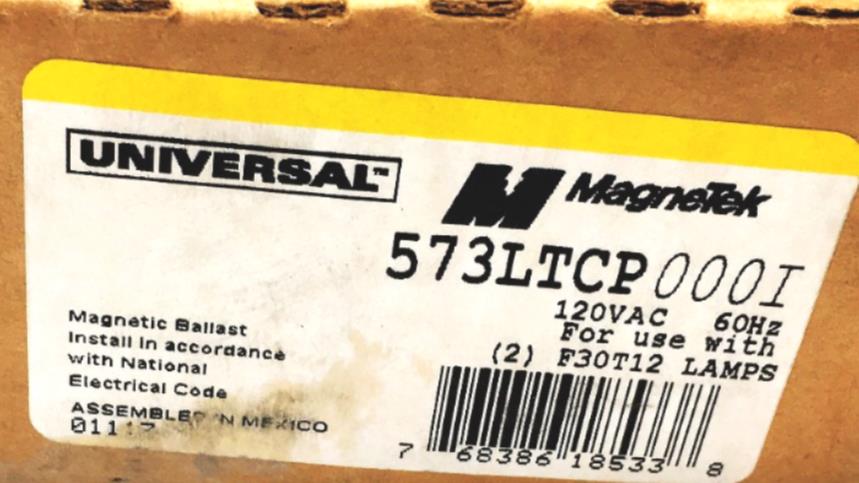 Magnetek Magnetic Ballast 573LTCP NOS