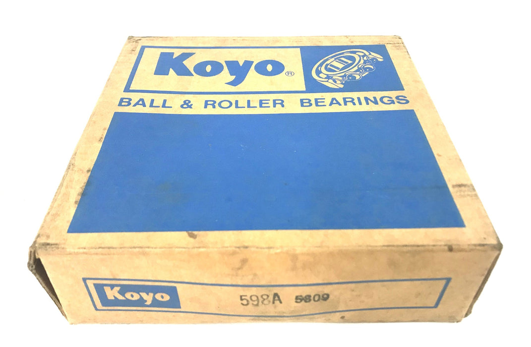Koyo Roller Bearing Cone 598A NOS