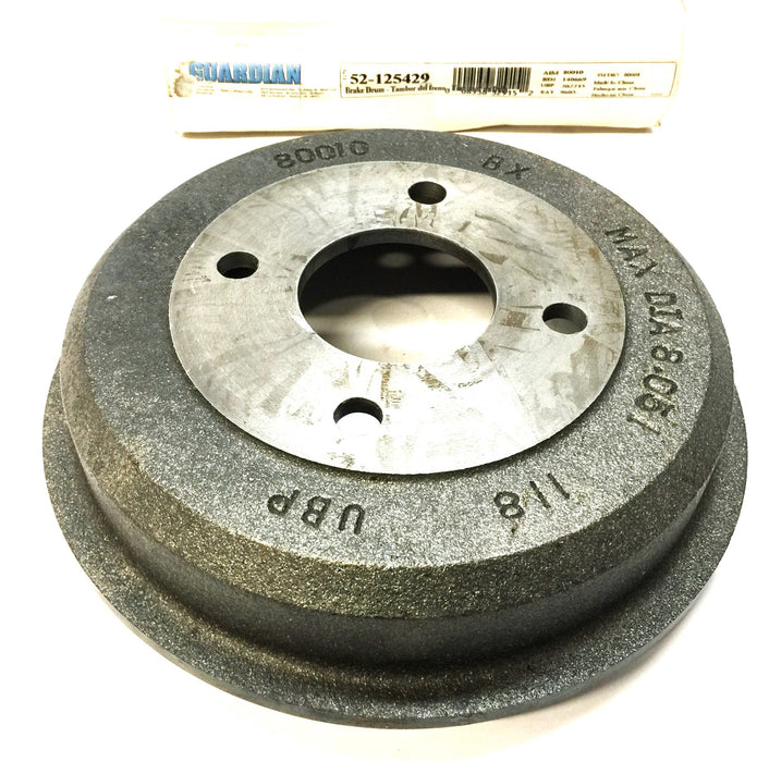Guardian By Wagner Brake Drum 52-125429 (9605) NOS