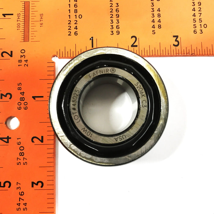 Timken 2-3/8 inch Double Row Ball Bearing 5206K NOS