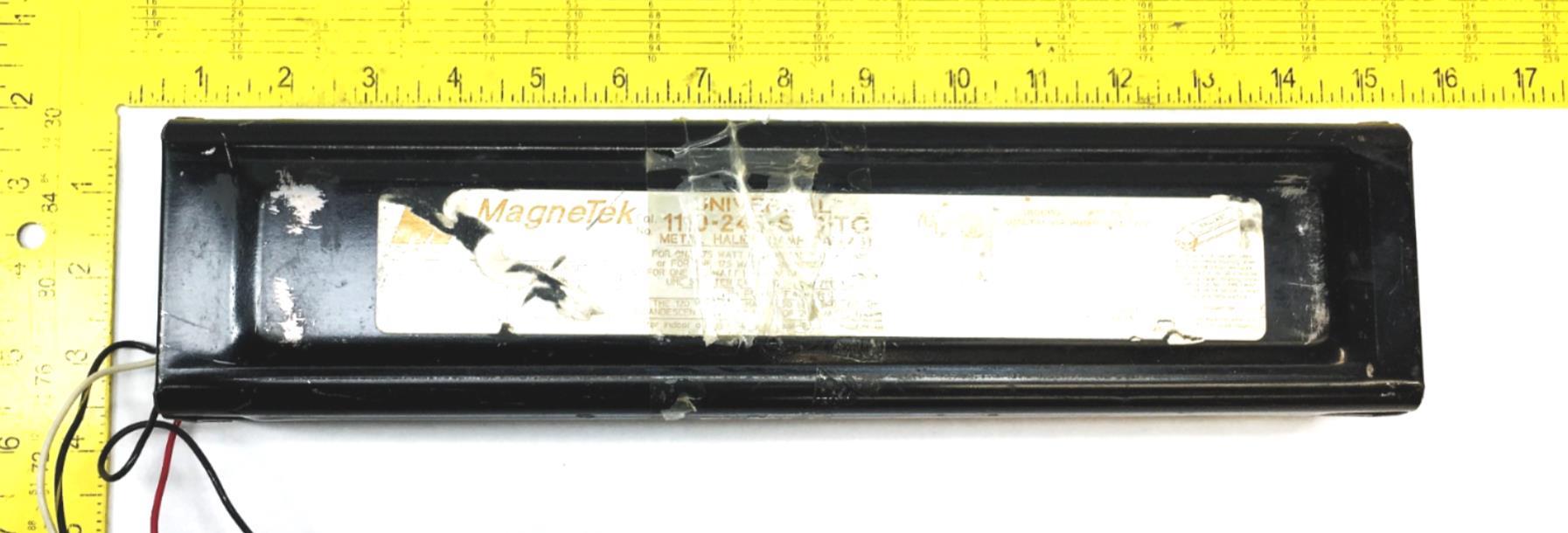 Magnetek Metal Halide Lamp Ballast 1110-245-S-C-TC USED