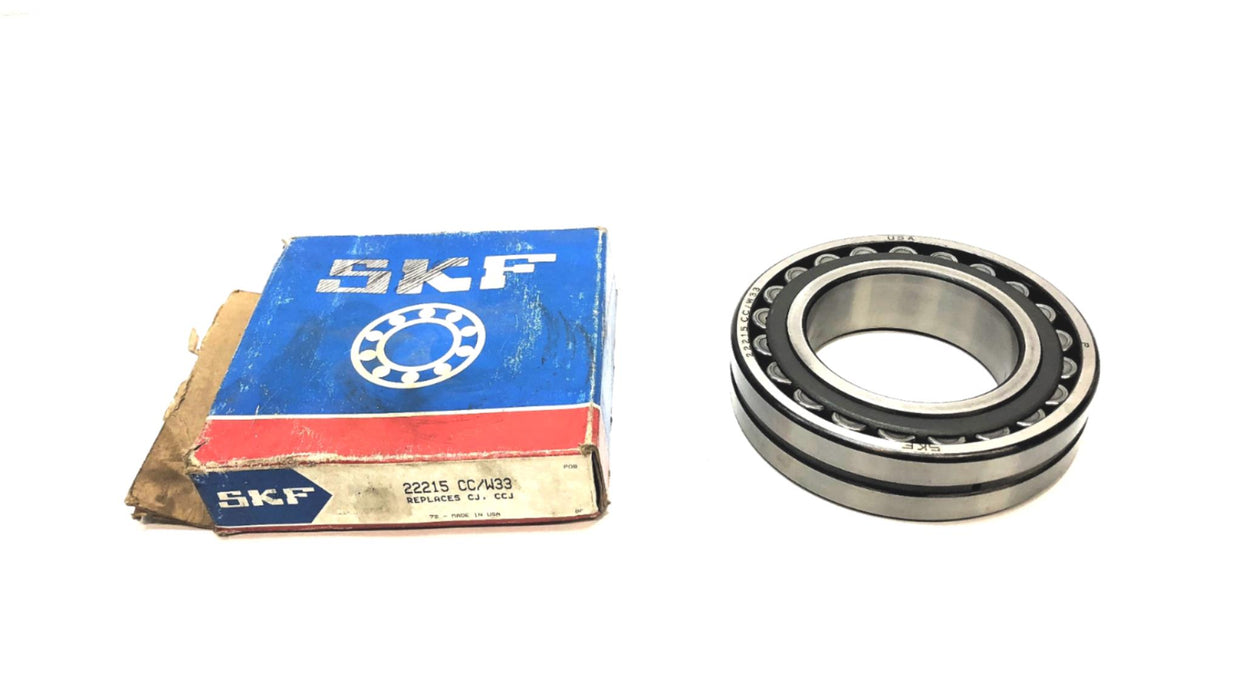 SKF Spherical Roller Bearing 22215-CC-W33 NOS