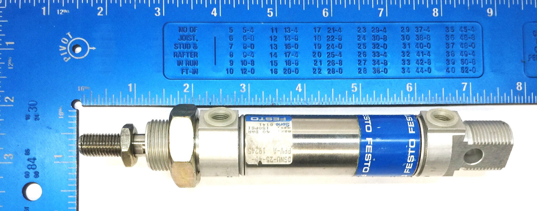 Festo Stainless Pneumatic Air Cylinder DSNU-25-40-PPV-A NOS