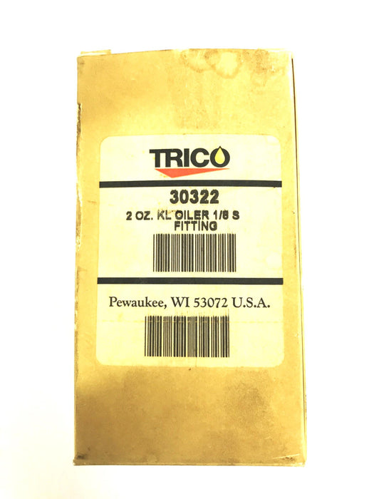 Trico 2oz Gravity Feed Single Point Oiler 30322 NOS