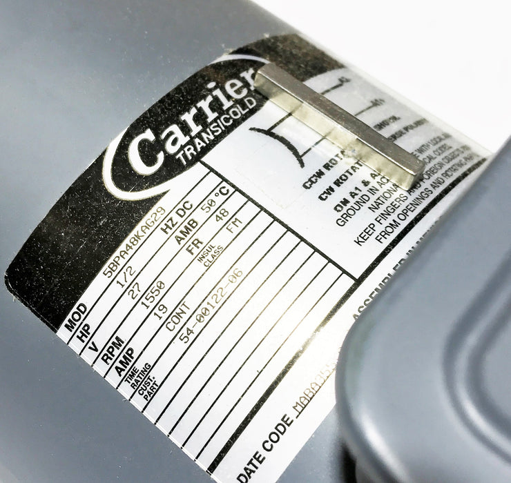 Carrier "Transicold" Condenser Motor Assembly 54-00122-06 NOS