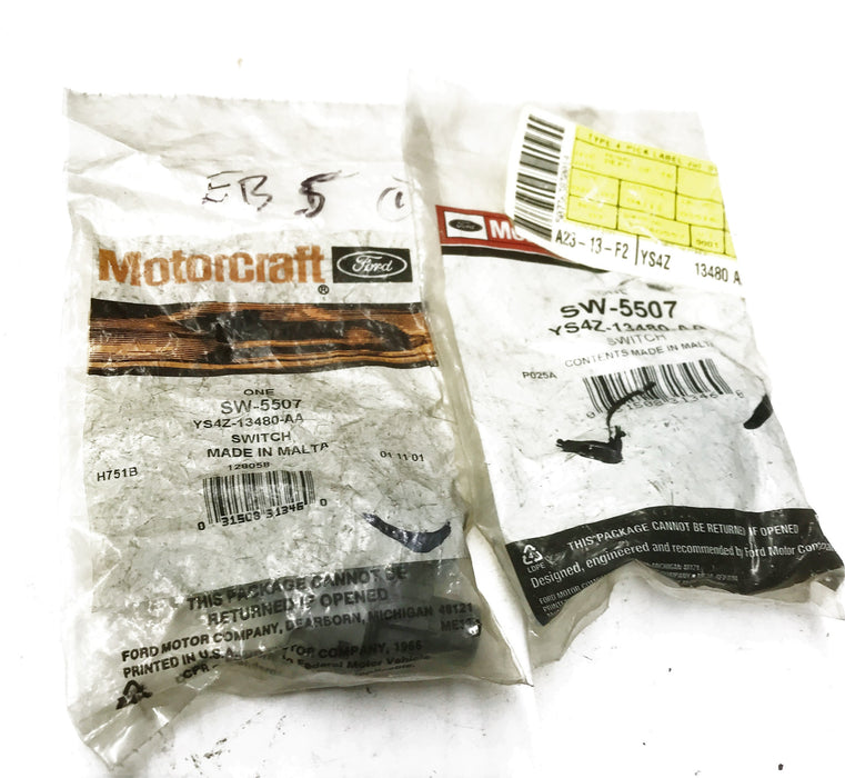 Motorcraft Brake Light Switch SW-5507 (YS4Z-13480-AA) [Lot of 2] NOS