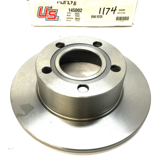 U.S. Brake Rotor 145002 (96423) NOS