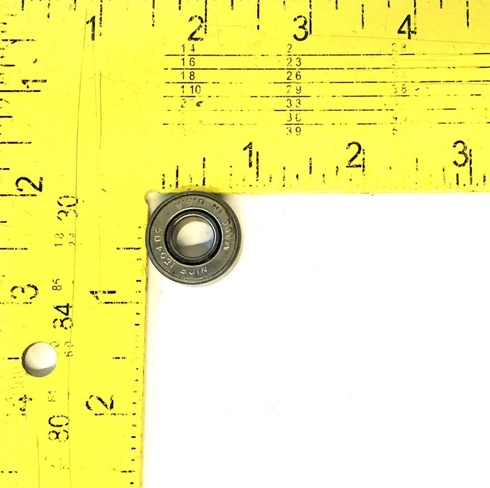 Nice Double Shielded Single Row Ball Bearing 1604-DC [Lot of 4] NOS