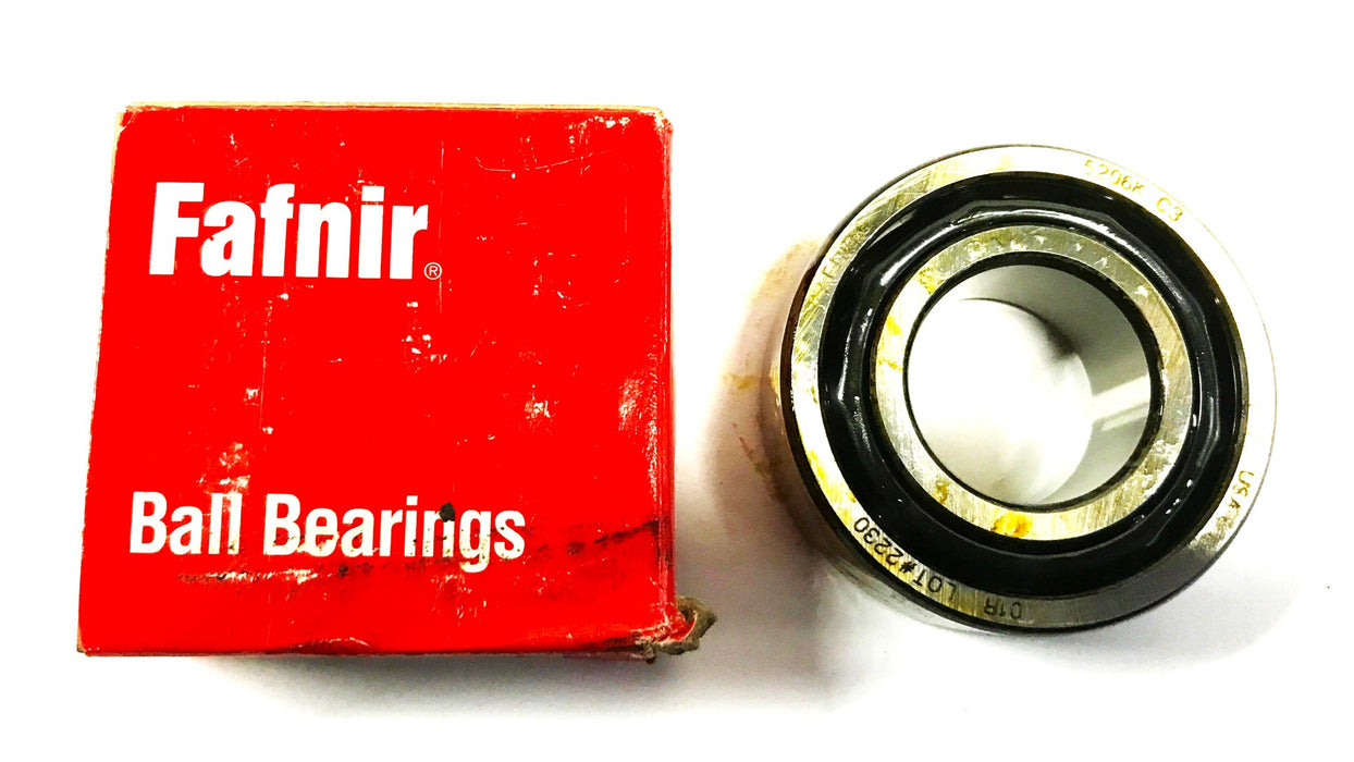 Fafnir Double Row Ball Bearing 5206K NOS