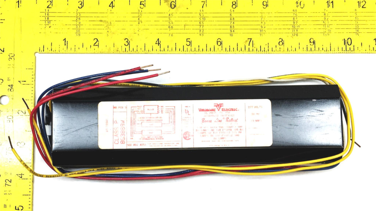Valmont Electric Fluorescent Ballast 8G3868W NOS