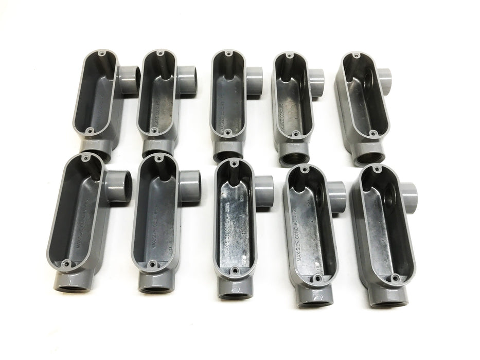 Cooper Crouse-Hinds 3/4” Conduit Bodies  LL25 [Lot of 10] NOS
