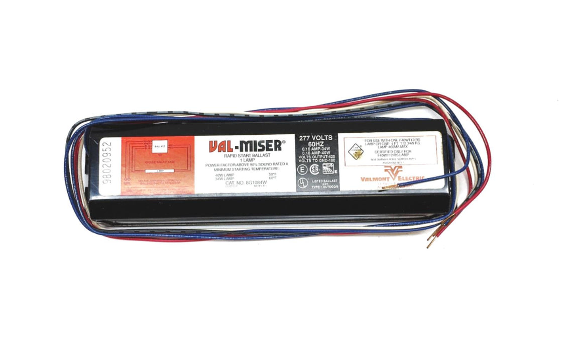 Power Lighting Rapid Start Ballast 8G1084W NOS