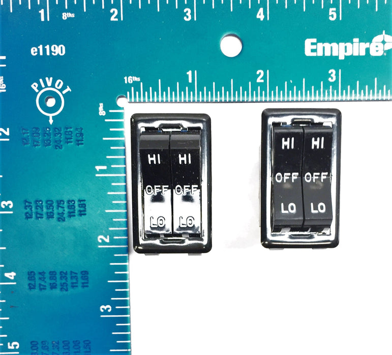 Pollak Rocker High/Off/Low Switch 34-312 [Lot of 2] NOS