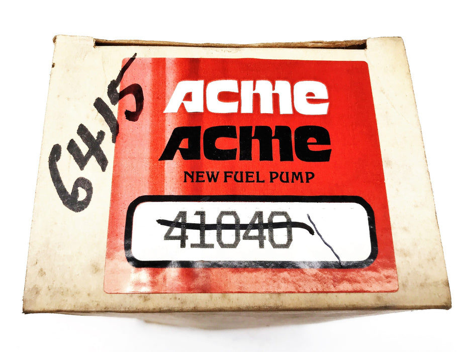 Acme Fuel Pump Assembly 6415/41040 NOS