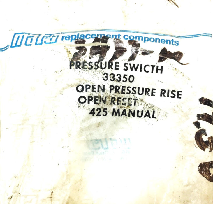 Mars Pressure Switch 33350 NOS