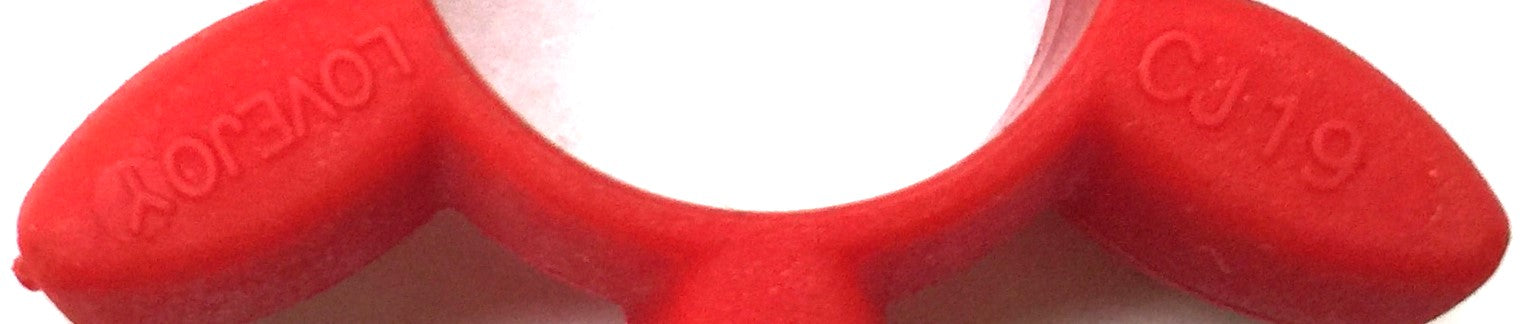 Lovejoy CJ Series Red Elastomeric Spider CJ19 (68514462068) [Lot of 4] NOS