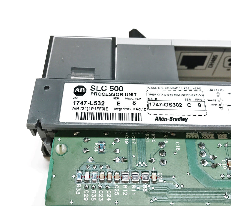 Allen-Bradley "SLC500" SER E REV 8 FRN 8 Processor Unit 1747-L532