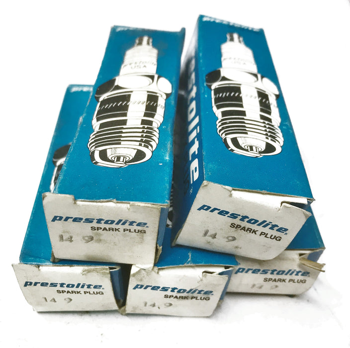Prestolite Spark Plug 14-9 [Lot of 5] NOS