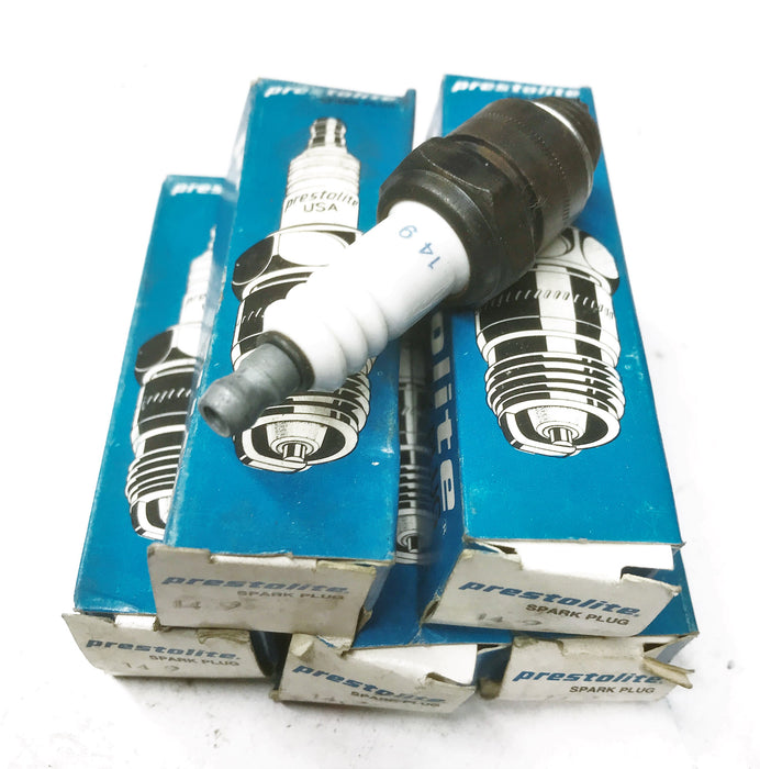 Prestolite Spark Plug 14-9 [Lot of 5] NOS