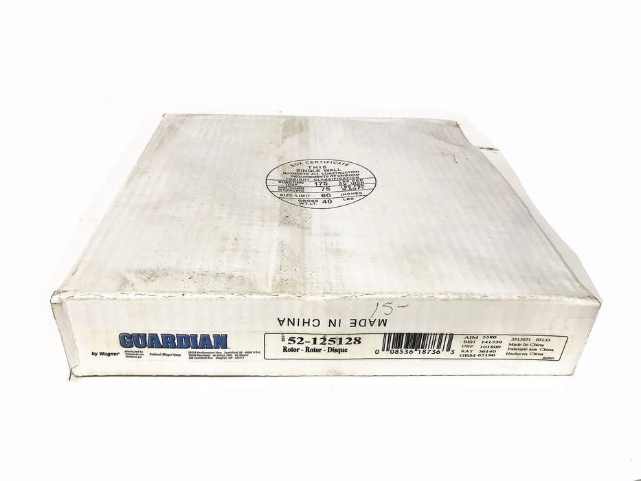 Guardian Disc Brake Rotor 52-125128 NOS