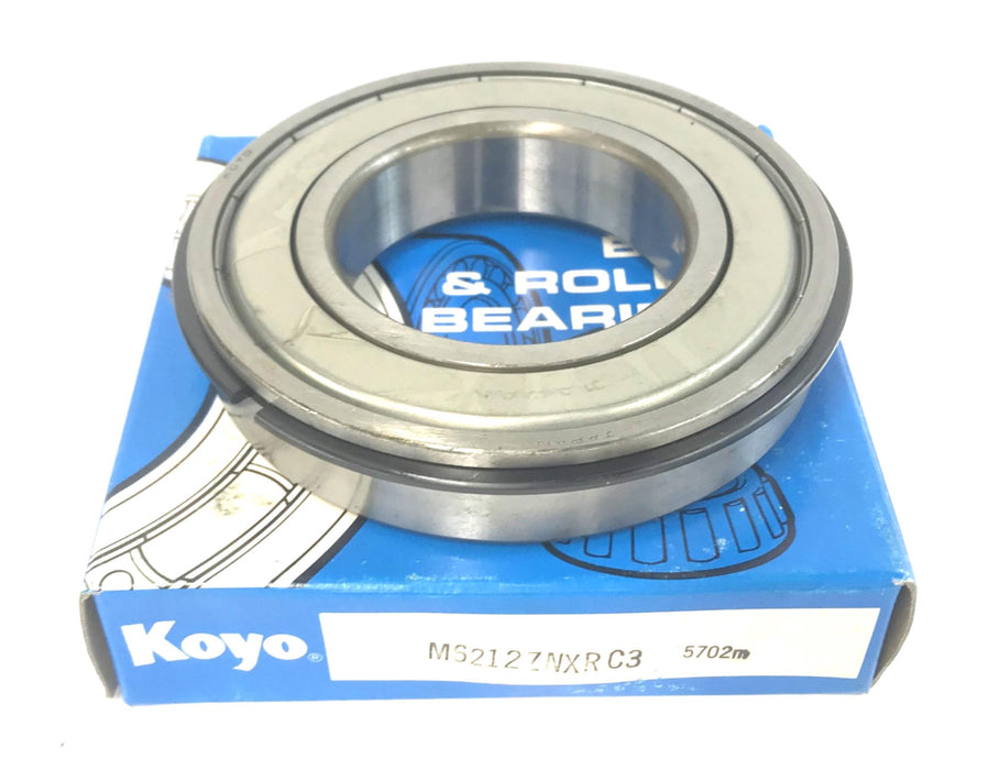 Koyo Single Groove Ball Bearing M6212ZNXRC3 NOS