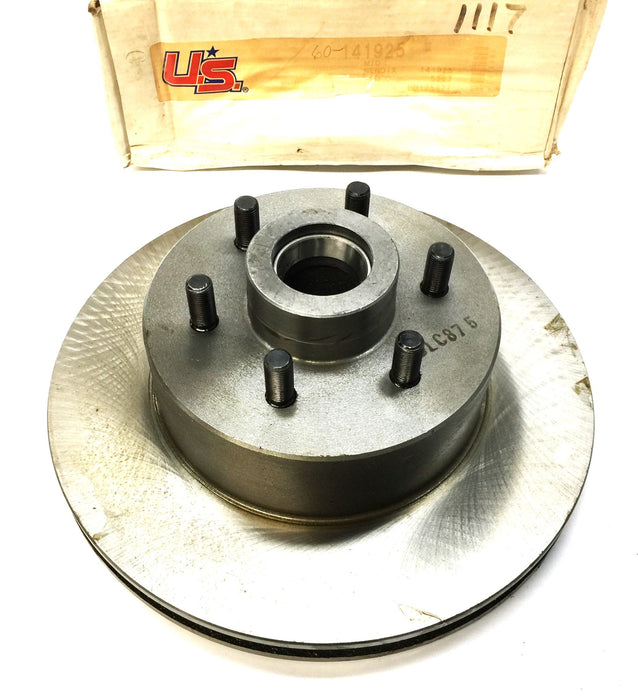 U.S. Disc Brake Rotor and Hub Assembly 141925 (BD125427) NOS