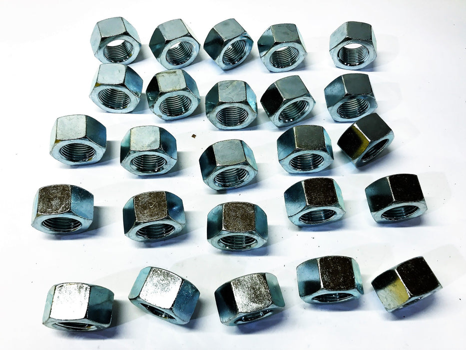 Grainger 7/8-14 Zinc Plated Steel Nuts FHN GR5ZP [Lot of 25] NOS