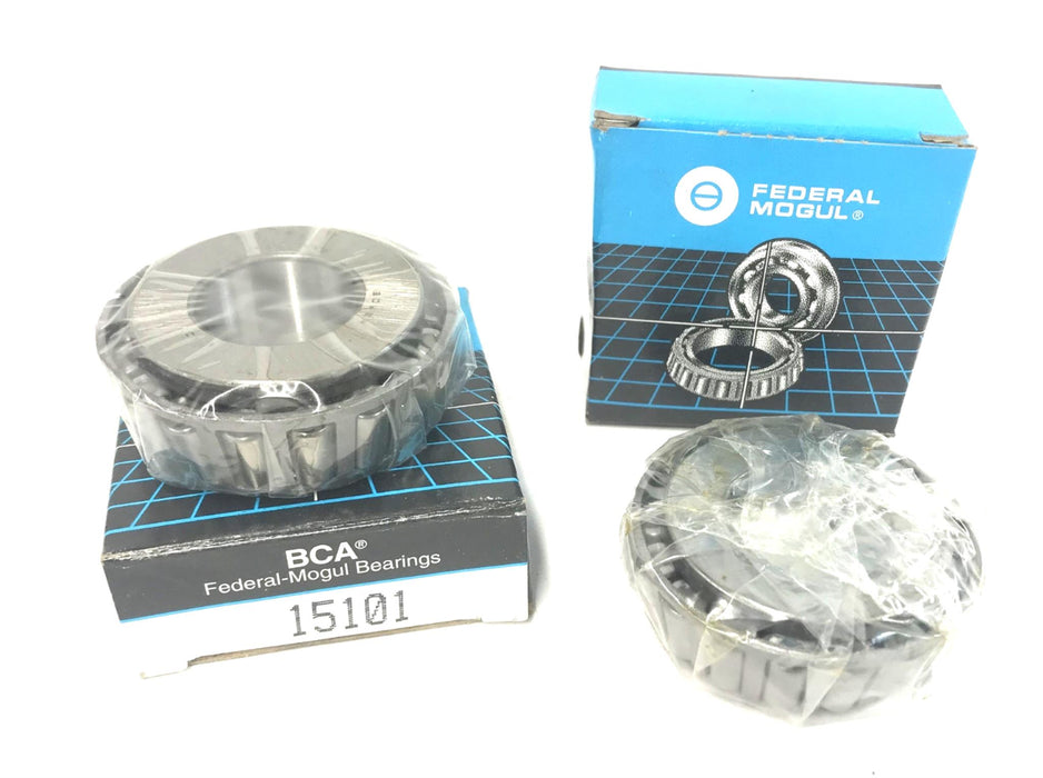 Federal-Mogul Tapered Roller Bearing 15101 [Lot of 2] NOS