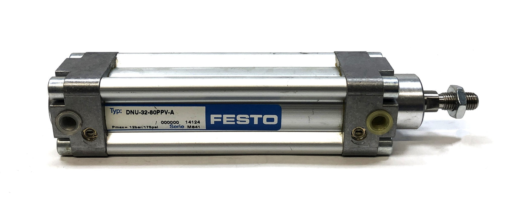 Festo Double Acting Pneumatic Air Cylinder DNU-32-80PPV-A (14124) NOS