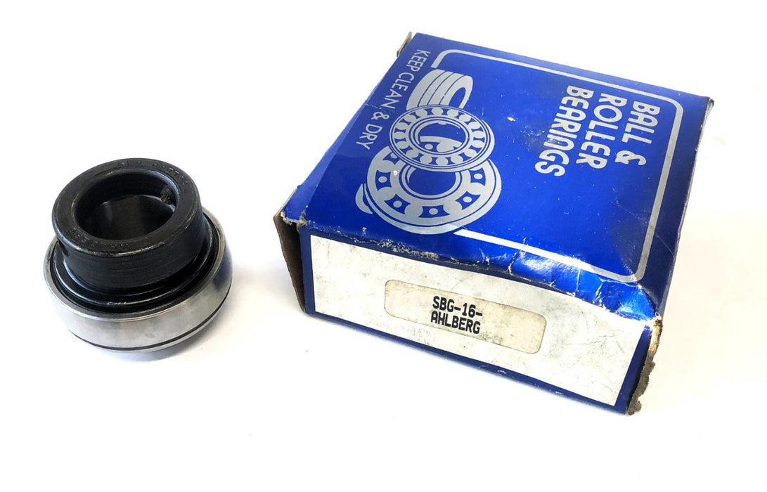 Ahlberg Insert Ball Bearing With Collar SBG-16 NOS