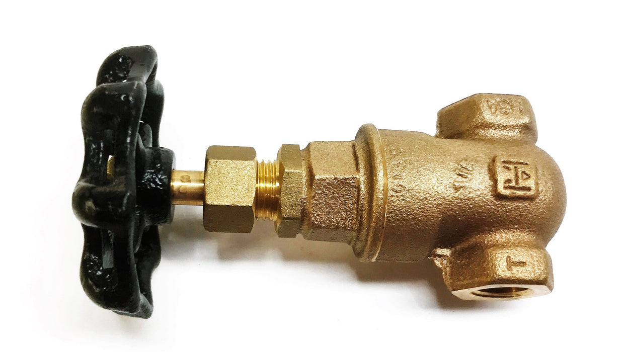 Hammond 1/4" Bronze Gate Valve IB645-250 NOS