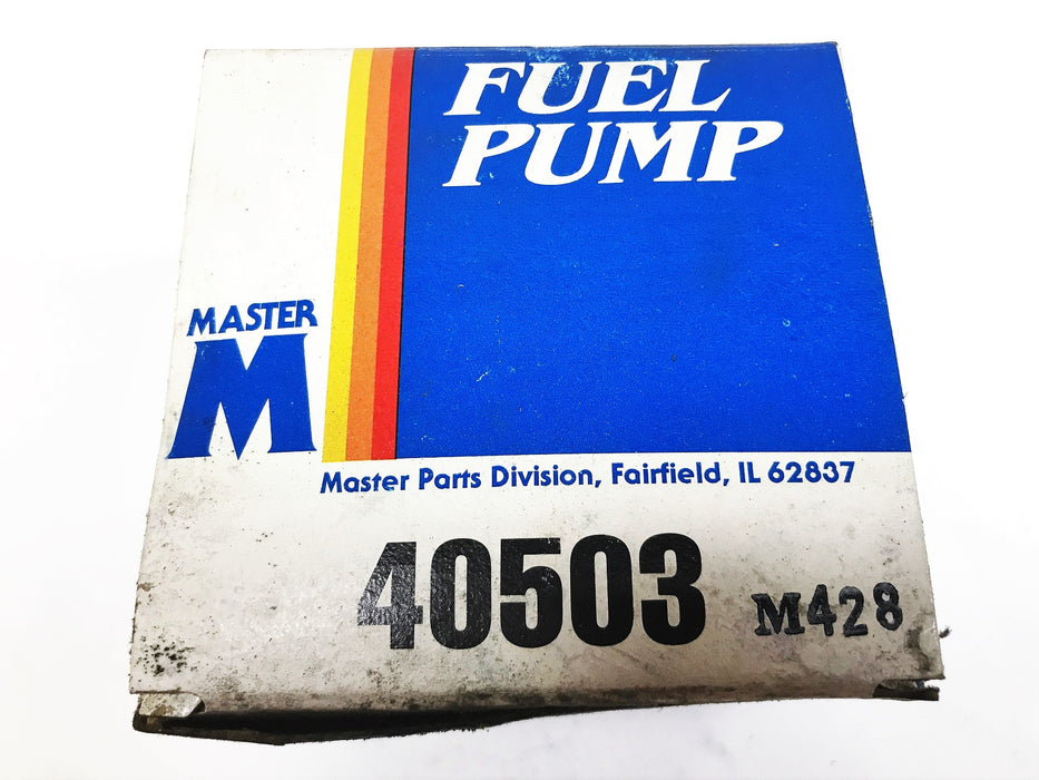 Master Fuel Pump Assembly 40503 NOS