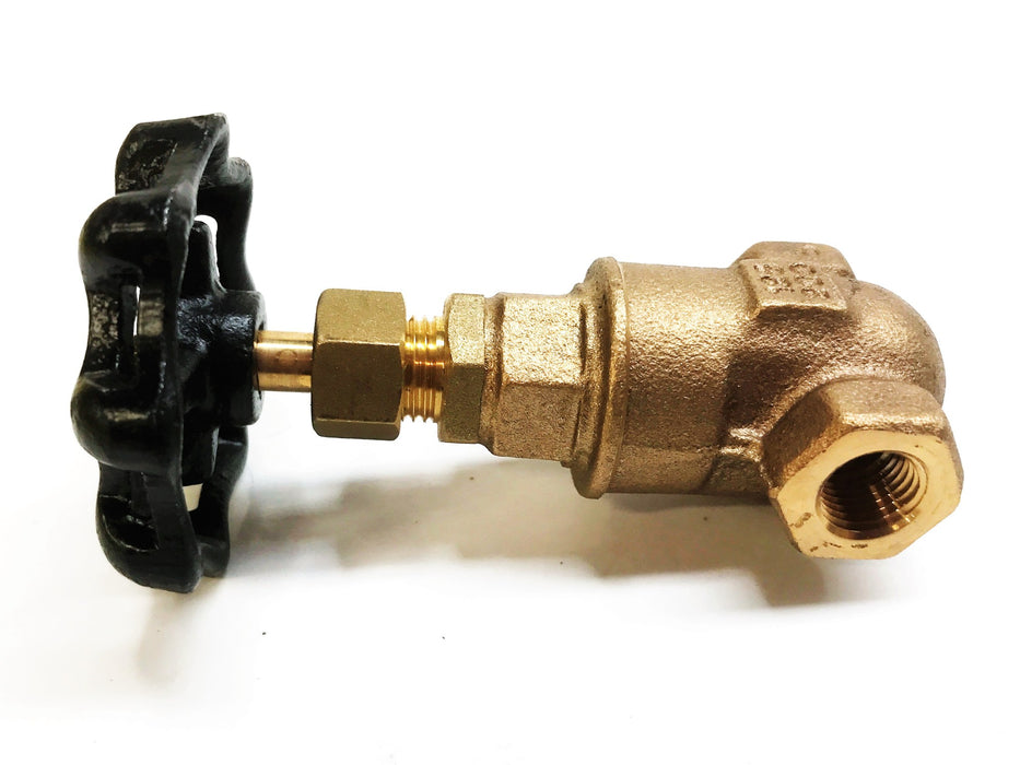 Hammond 1/4" Bronze Gate Valve IB645-250 NOS