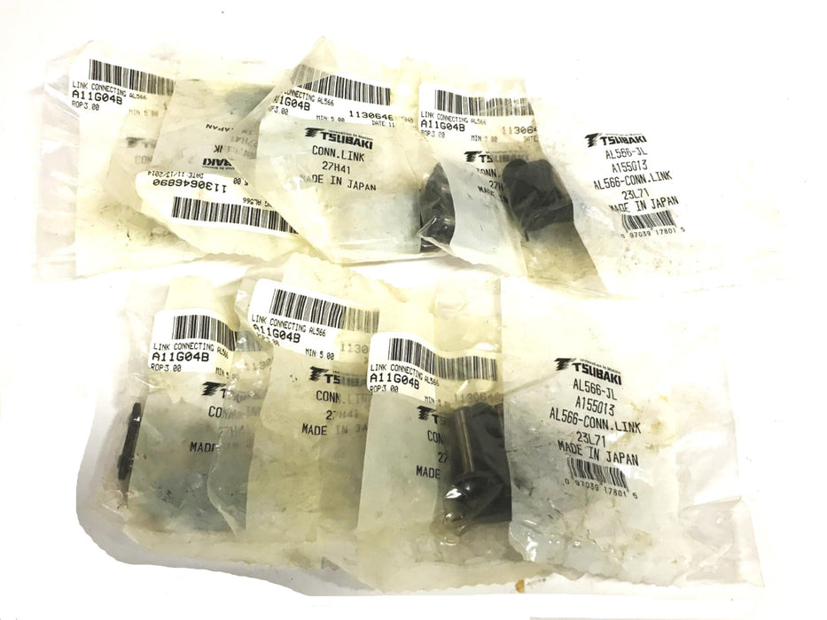 Tsubaki Leaf Chain Connecting Link AL566-CL [Lot of 9] NOS