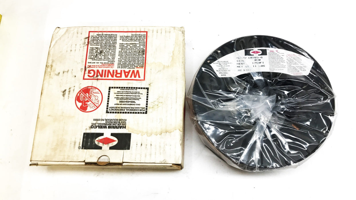 Natweld/Harrisweld Spooled Welding Wire, 11 Lbs. E70S6E5 [Lot of 2] NOS