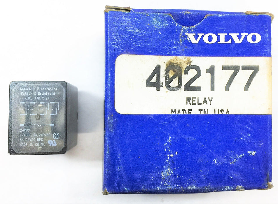 VOLVO\POTTER & BRUMFIELD Relay 402177 (KHAU-17D12-24) NOS