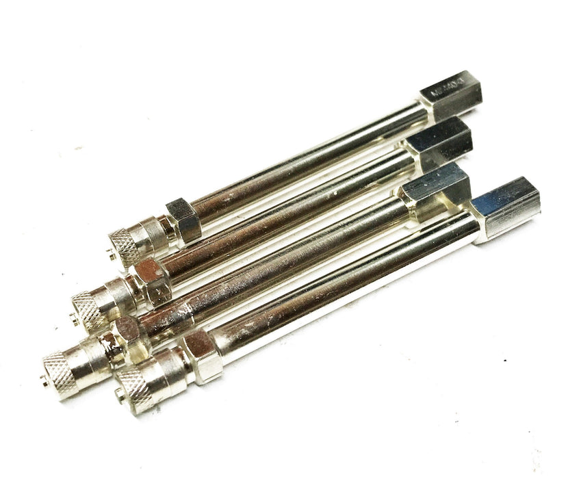 Milton Metal Truck Valve Extensions M/440-3 [Lot of 4] NOS