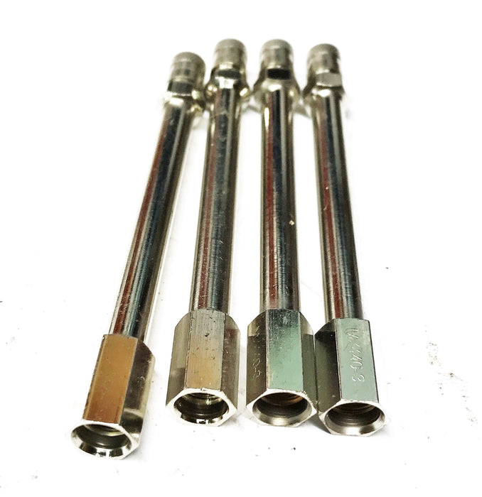 Milton Metal Truck Valve Extensions M/440-3 [Lot of 4] NOS