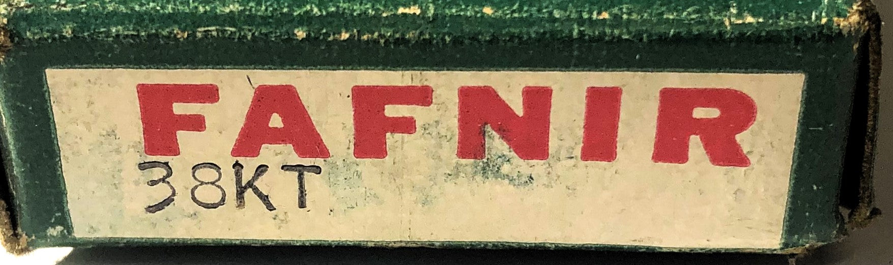 Fafnir Ball Bearing 38KT NOS