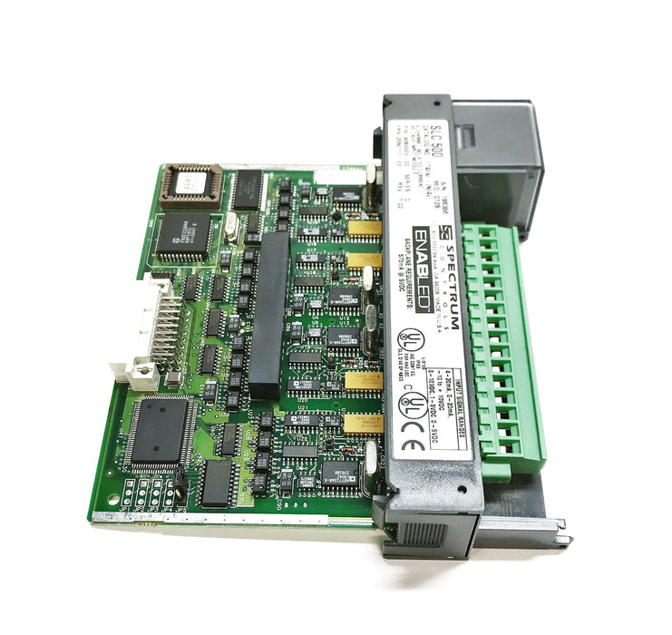 Spectrum "SLC500" SER D REV 1.02 Input Module 7746sc-INI4vi (Missing Door)