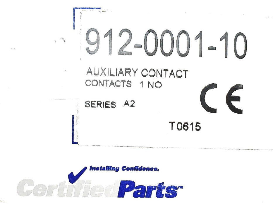 Copeland Auxiliary Contact 1 NO Series A2 912-0001-10 NOS