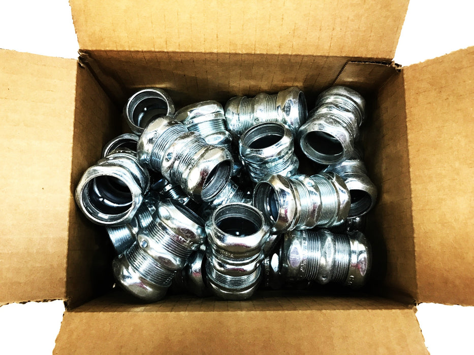 Crouse-Hinds EMT 662 Compression Conduit Coupling SE1413 [Lot of 25] NOS