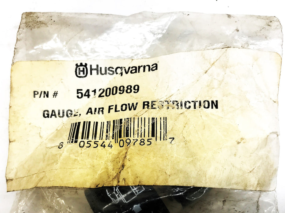 Husqvarna Air Flow Restriction Gauge 541200989 NOS