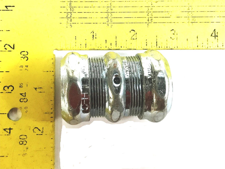 Crouse-Hinds EMT 662 Compression Conduit Coupling SE1413 [Lot of 25] NOS