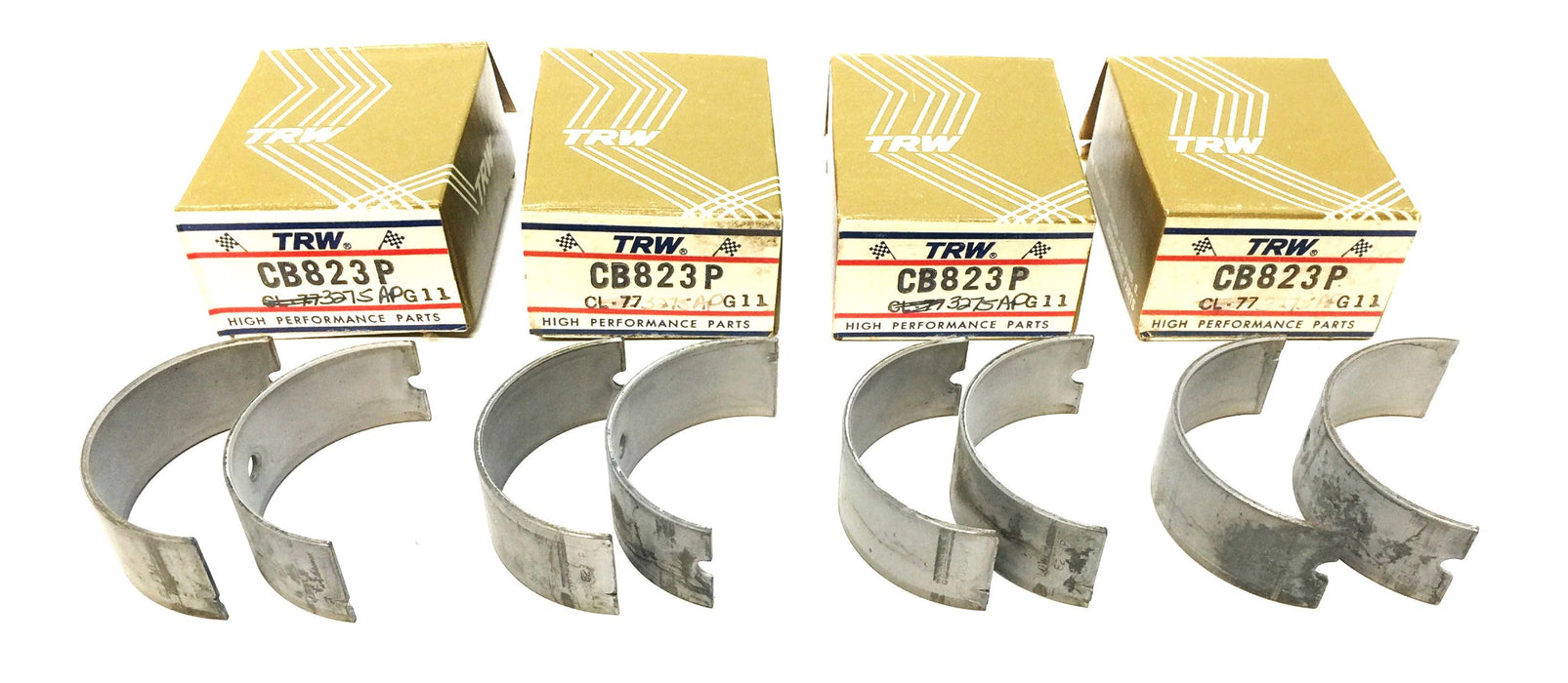 TRW Connecting Rod Bearing CB823P [Lot of 4] NOS