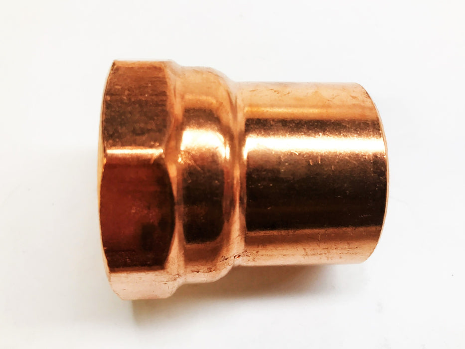 EPC 1-1/2" Sweat x 1-1/2" Female Copper Coupling [Lot of 2] NOS